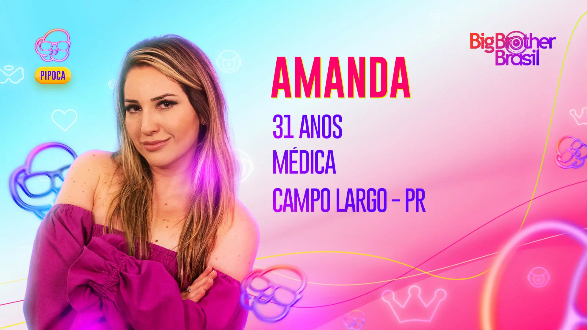 Amanda - Pipoca BBB 23