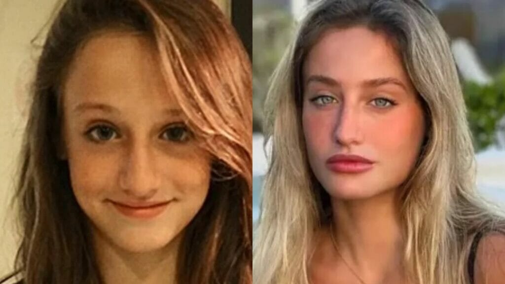 Antes e depois da atriz Bruna Griphao, que está no BBB 23