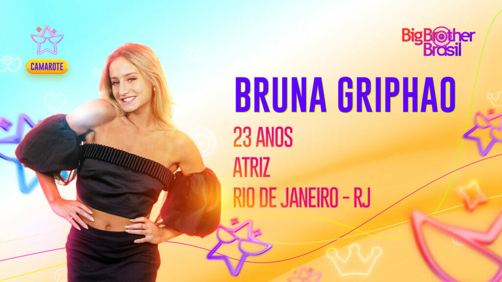 A atriz Bruna Griphao, do Camarote do BBB 23