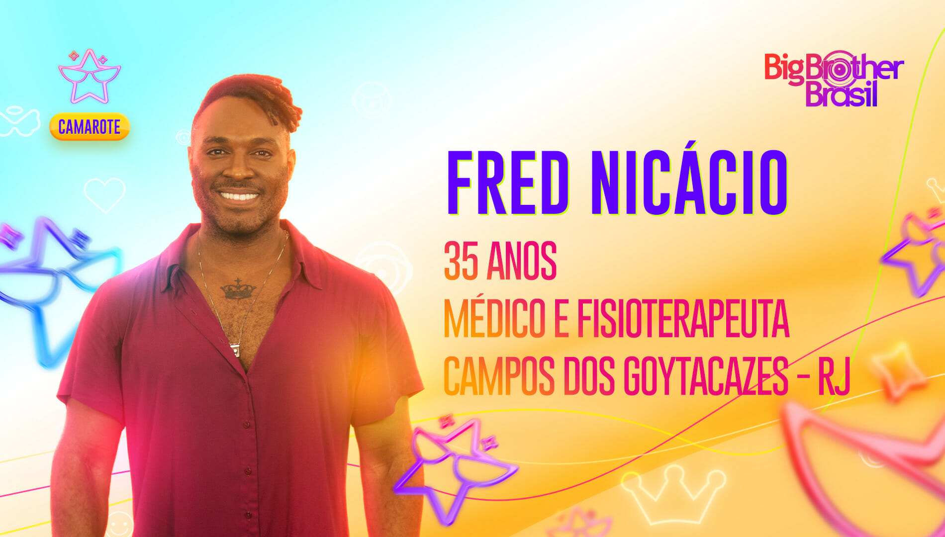 Fred Camarote do BBB 23