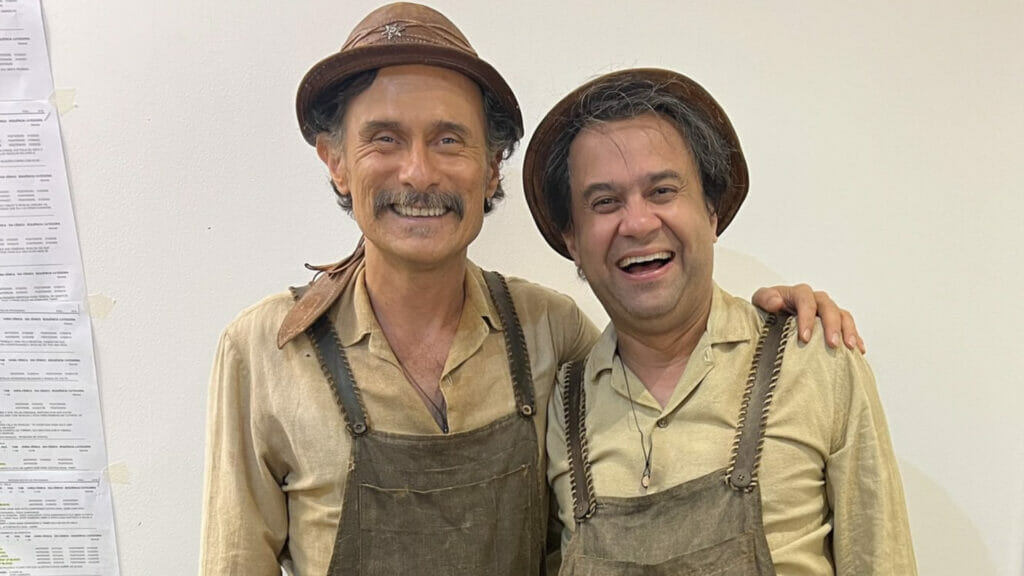 Timbó (Enrique Diaz) e Sabá Bodó (Welder Rodrigues) em Mar do Sertão