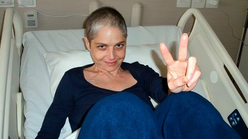 Drica Moraes em tratamento contra a leucemia