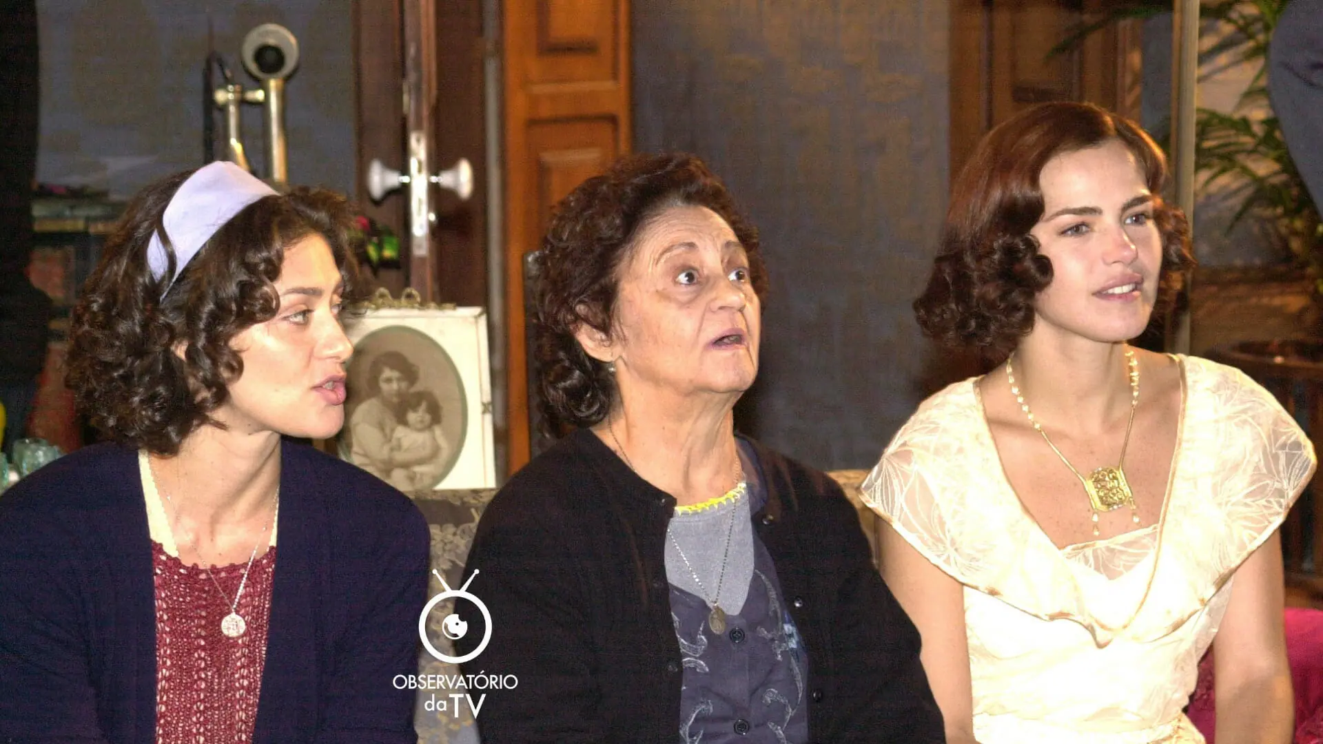 Maria Fernanda Cândido, Laura Cardoso e Ana Paula Arósio em Esperança