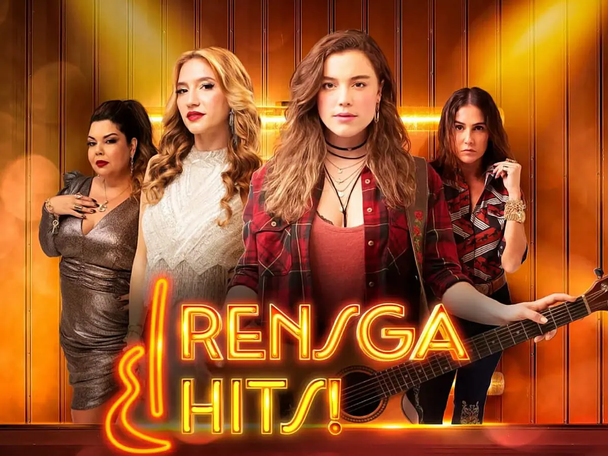 Capa da trilha sonora da primeira temporada de Rensga Hits!, série do Globoplay