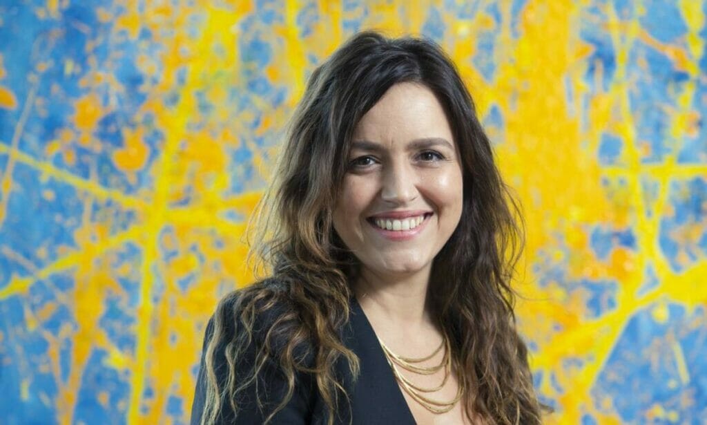 A autora Manuela Dias