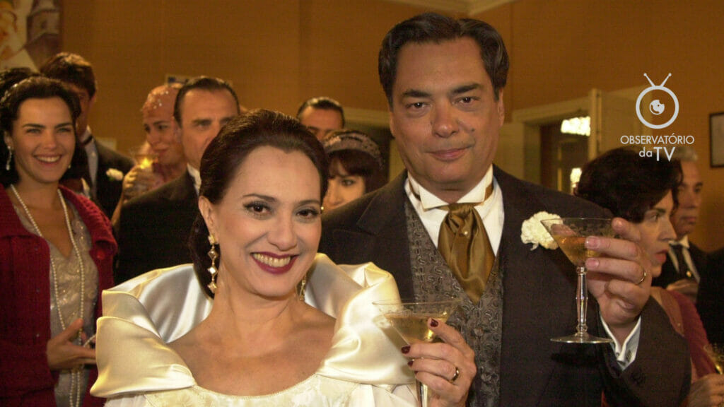 Tarsila do Amaral (Eliane Giardini) e Oswald de Andrade (José Rubens Chachá)
