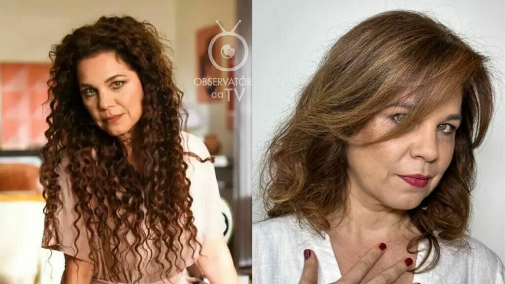 Antes e depois de todas as protagonistas de Elas por Elas - Na foto, Isabel Teixeira