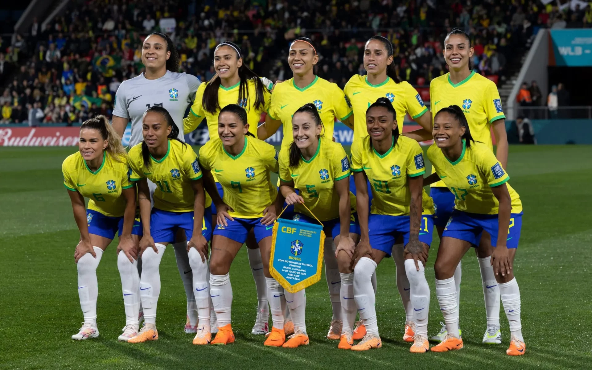 A Seleção Brasileira de Futebol Feminino