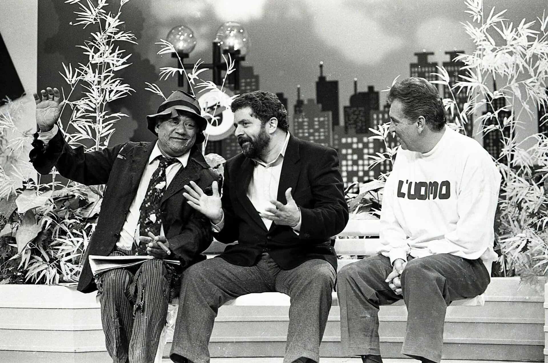 Nobre Colega e Lula em A Praça É Nossa, em 1989