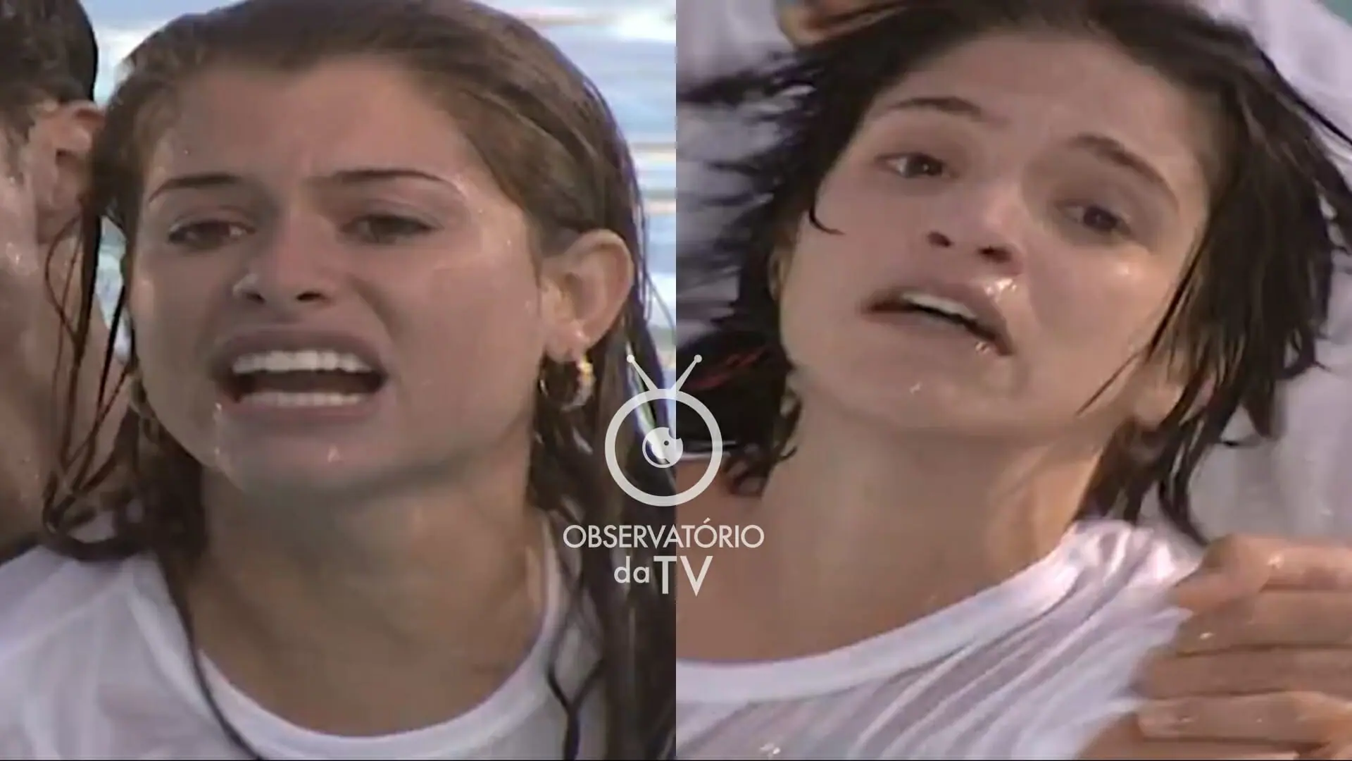 Clara (Alinne Moraes) e Paulinha (Roberta Gualda) de Mulheres Apaixonadas