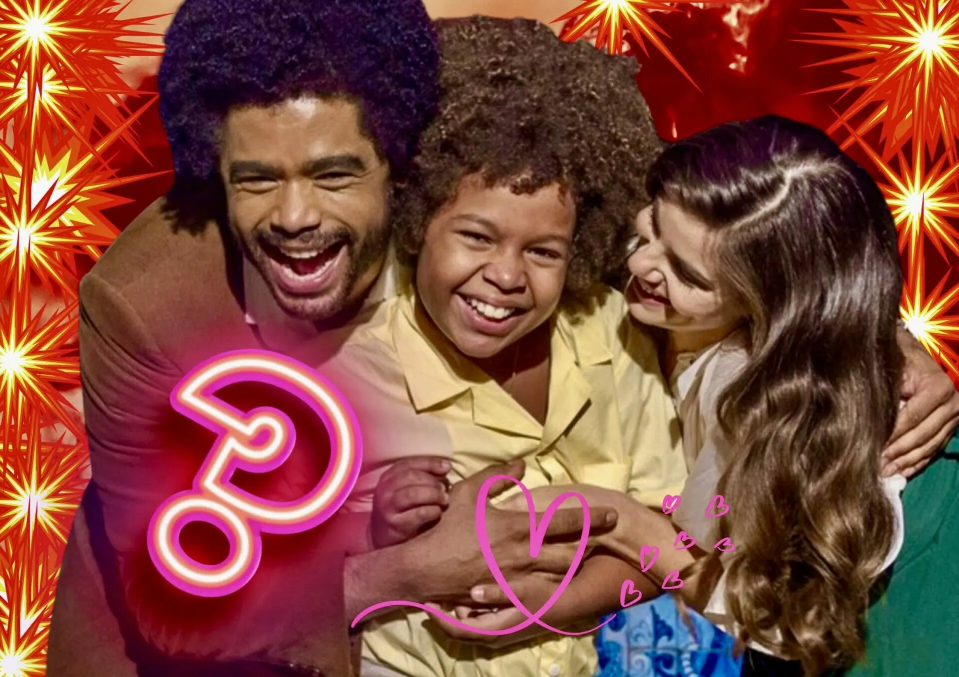Marê (Camila Queiroz), Marcelino (Levi Asaf) e Orlando (Diogo Almeida) em Amor Perfeito