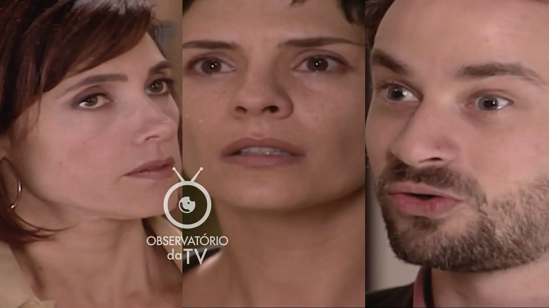 Helena (Christiane Torloni), Raquel (Helena Ranaldi) e Marcos (Dan Stulbach) de Mulheres Apaixonadas