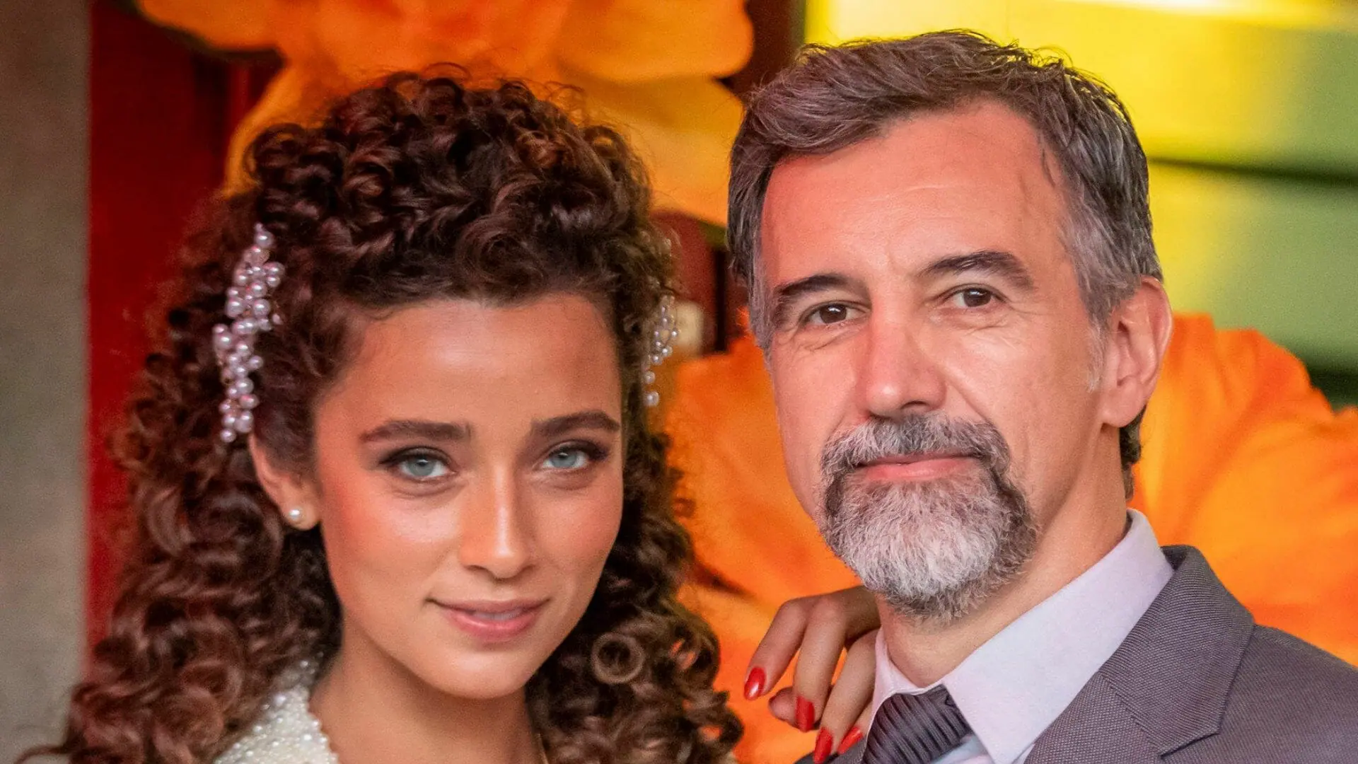 Flor (Letícia Laranja) e Ademir (Charles Fricks) em Terra e Paixão