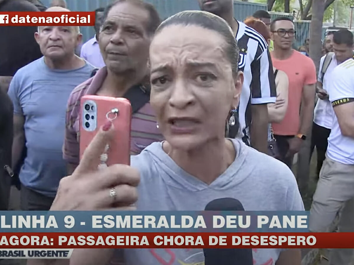 Mulher desabafa no Brasil Urgente