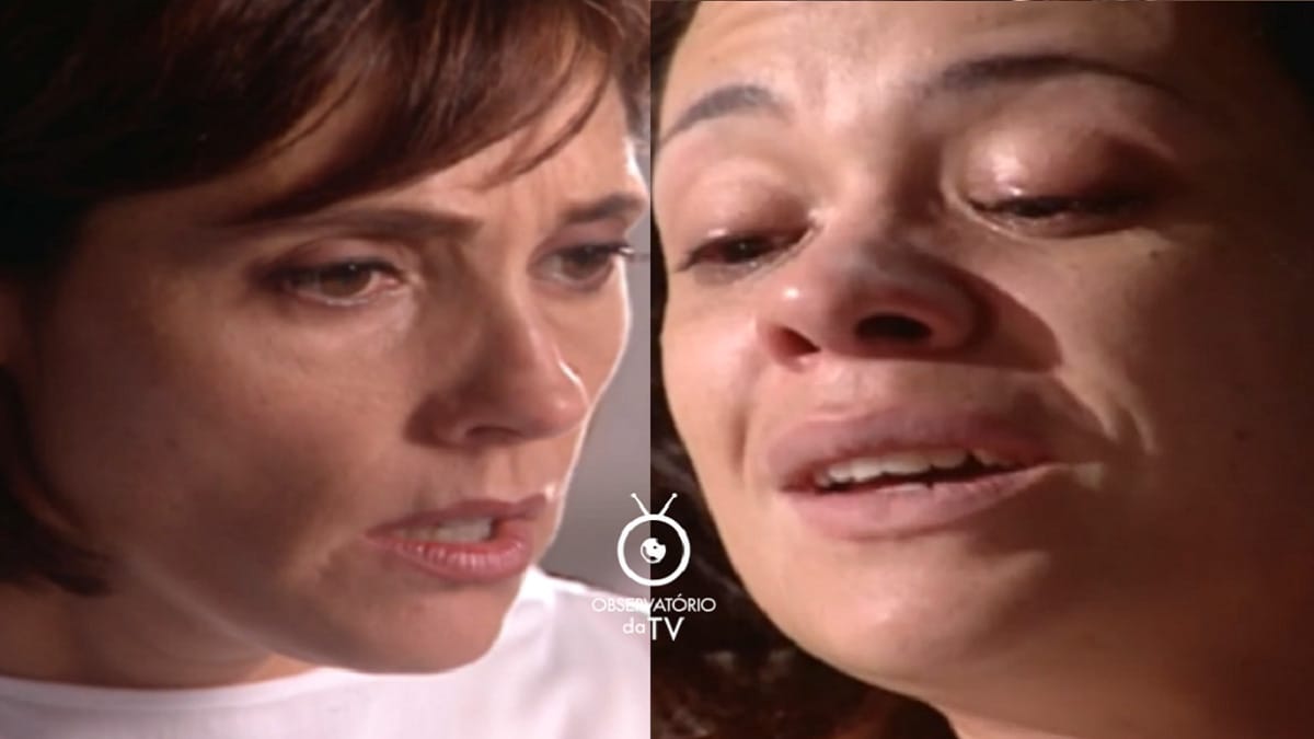 Helena (Christiane Torloni) e Fernanda (Vanessa Gerbelli) em Mulheres Apaixonadas