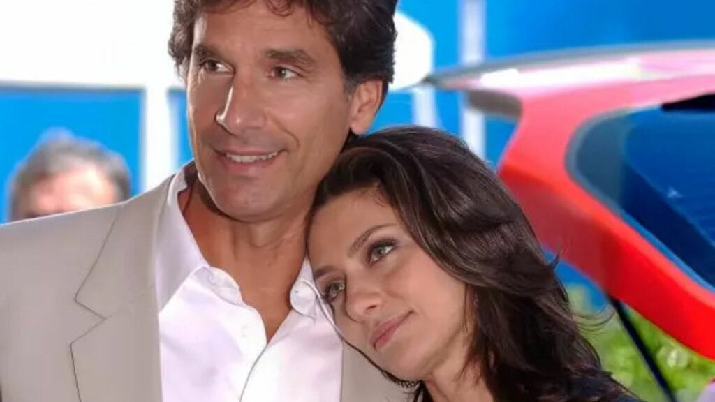 David (Victor Fasano) e Fabiana (Maria Fernanda Cândido) em Paraíso Tropical