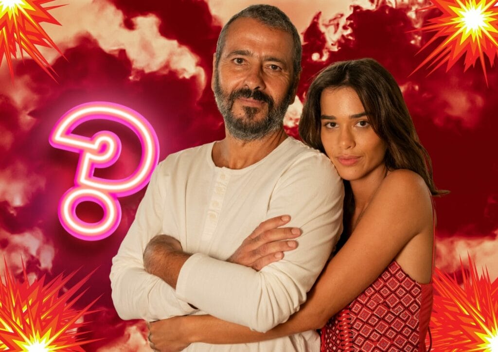 Mariana (Theresa Fonseca) e José Inocêncio (Marcos Palmeira) na segunda fase de Renascer