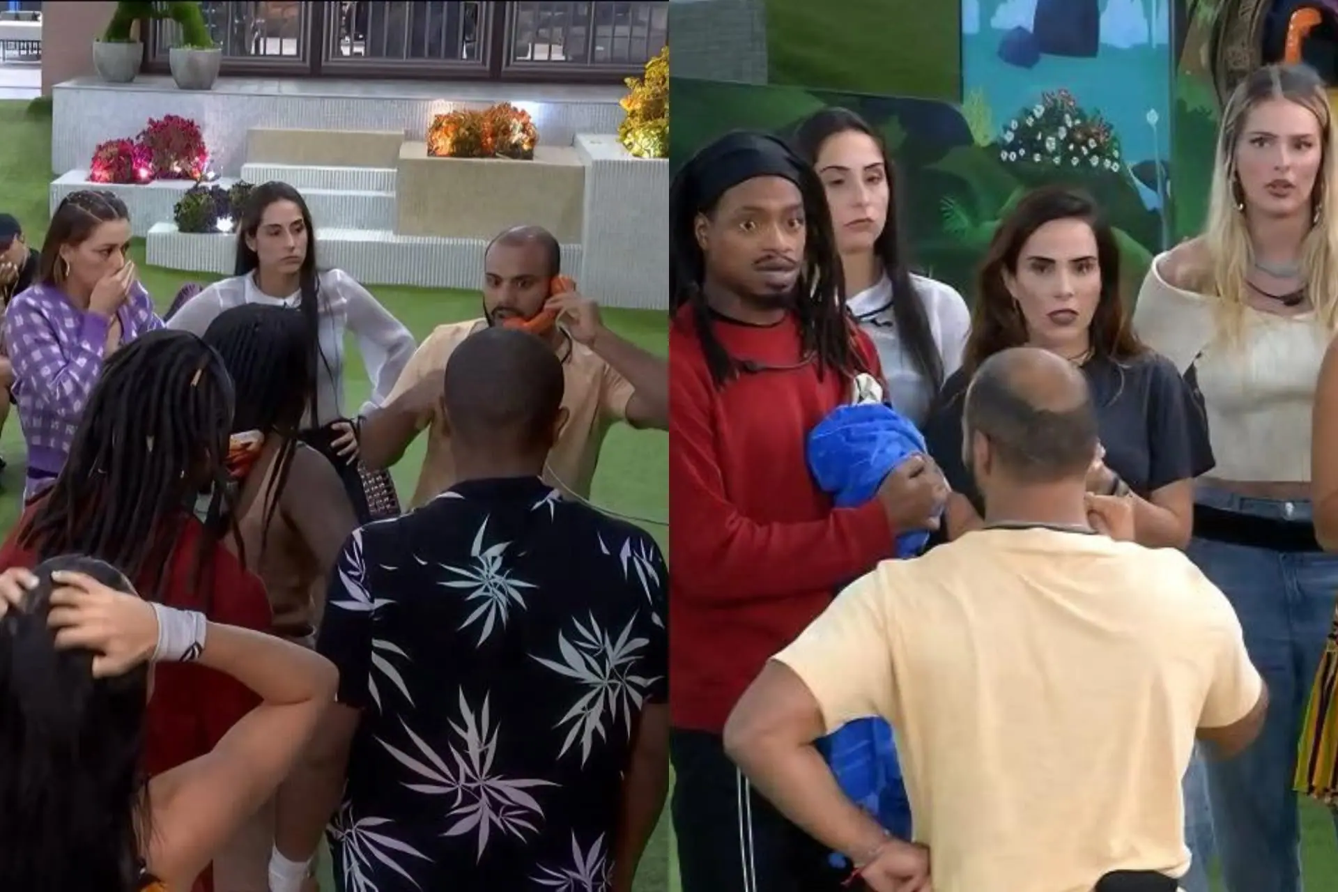 Marcus atende Big Fone no BBB 24