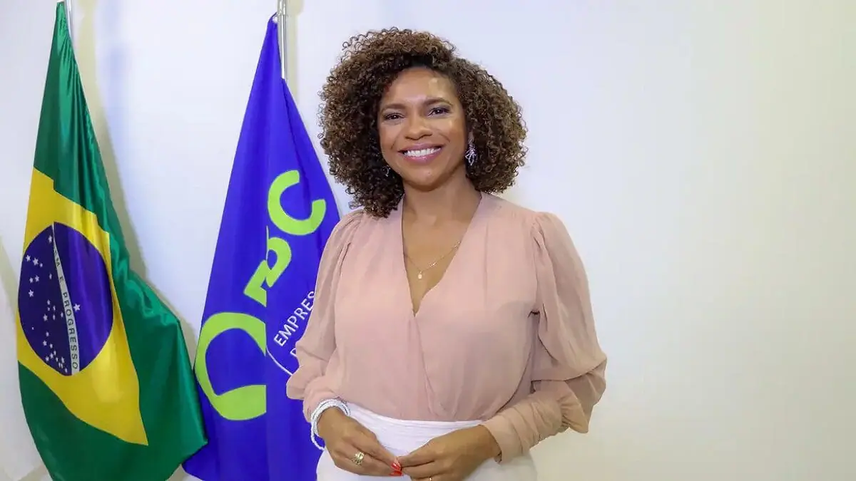 A jornalista Luciana Barreto