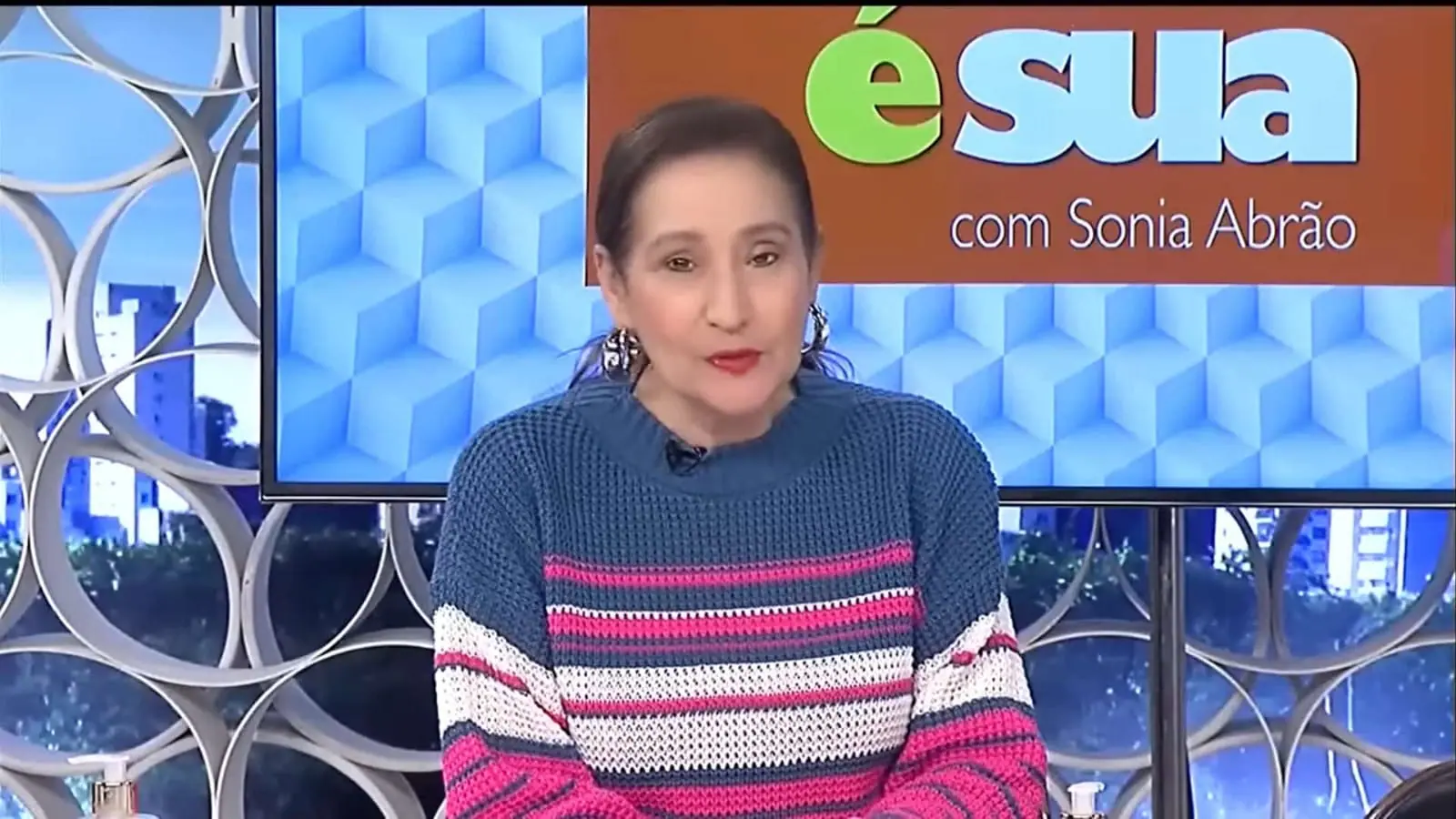 A jornalista Sônia Abrão