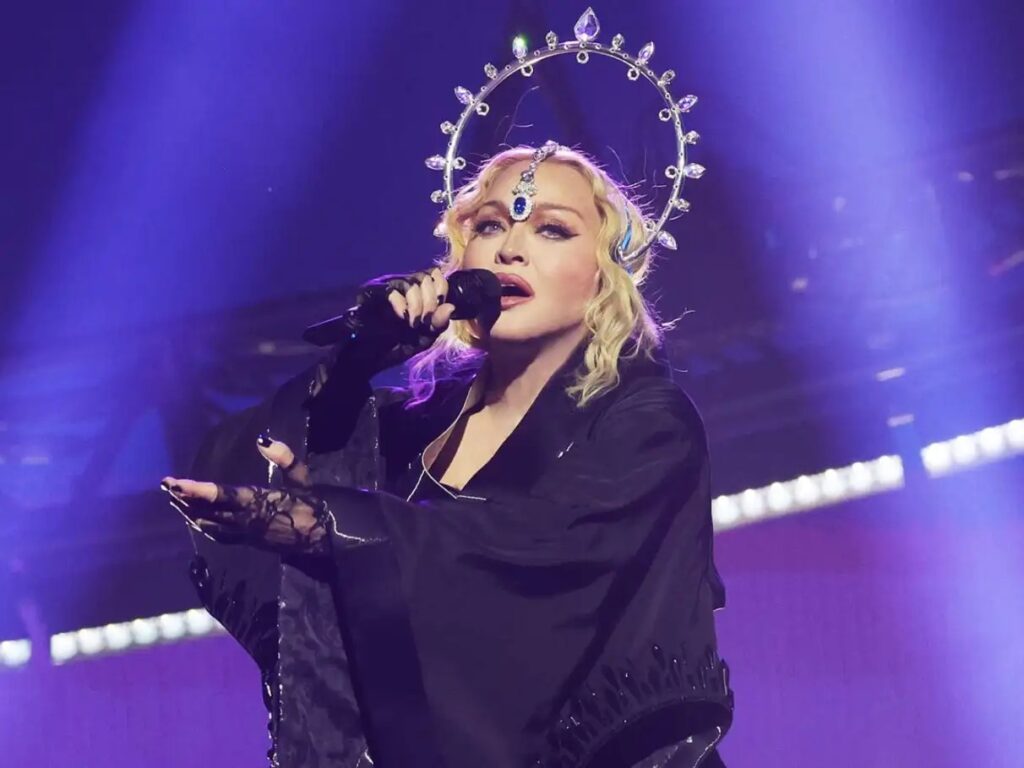 A cantora Madonna