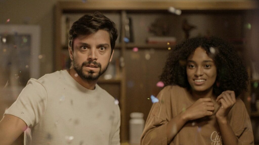 José Venâncio (Rodrigo Simas) e Teca (Lívia Silva) em Renascer