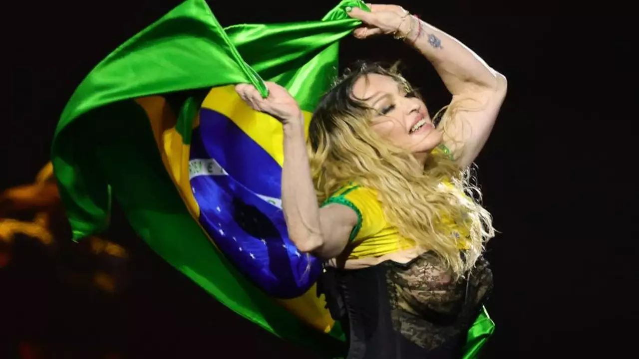 A cantora Madonna