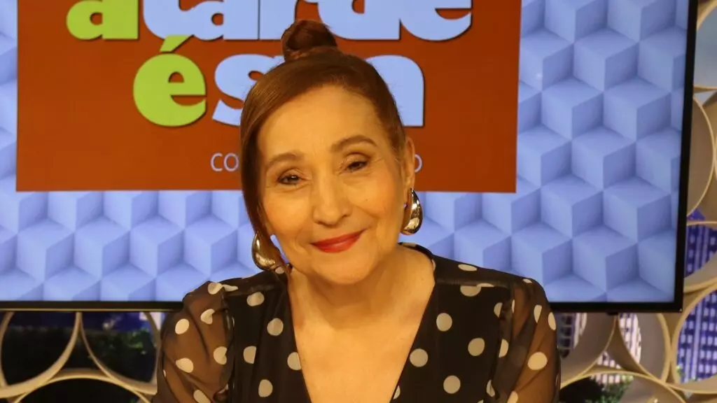 A apresentadora Sônia Abrão