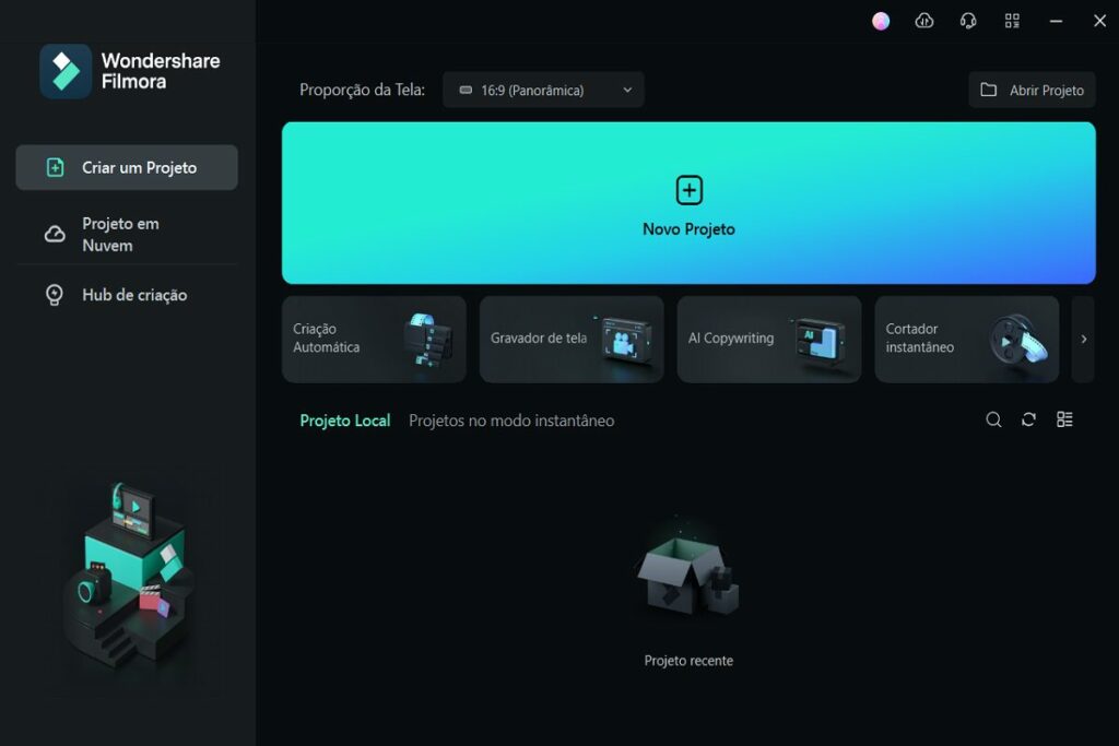 Wondershare Filmora oferece ferramentas de inteligência artificial que ajudam os usuários menos experientes